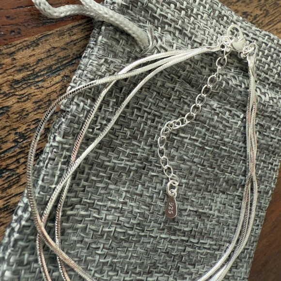 Silver anklet with giftbag - Picture 3 of 3